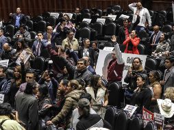 Pese al ambiente de confrontación, Morena y sus aliados cuentan con los votos necesarios para aprobar el dictamen sin modificaciones de fondo. SUN/G. Pano