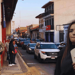 Así es el dispositivo de seguridad de la alcaldesa de Uruapan