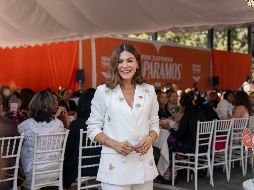 Mónica Magaña durante el encuentro “Las mujeres de Zapopan no paramos”. GENTE BIEN JALISCO / Revista del 7 de noviembre 2025