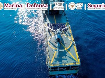 La droga fue puesta a disposición del agente del Ministerio Público correspondiente, quien comenzará una investigación del caso. ESPECIAL/X @OHarfuch