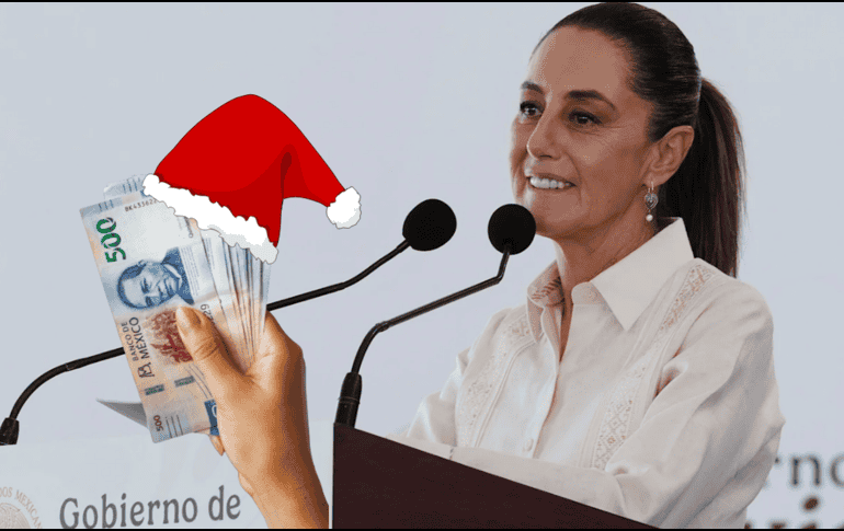 Entre las y los beneficiados por este aumento se encuentran servidores públicos federales, militares, pensionados del ISSSTE y la propia Presidenta. EFE / ARCHIVO