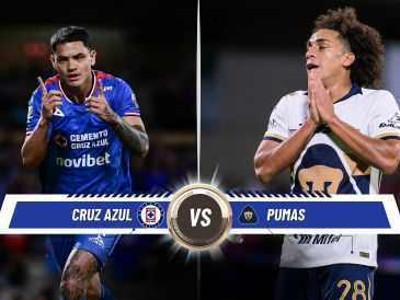 En el marco de la fecha 17, la Máquina celeste recibirá en cancha neutral a unos aguerridos Pumas que quieren Liguilla. ESPECIAL / CANVA e IMAGO7