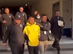 Uriel Rivera Martínez, fue arrestado y remitido a la Fiscalía de Delitos Sexuales de la Ciudad de México. ESPECIAL