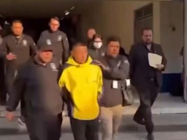 Uriel Rivera Martínez, fue arrestado y remitido a la Fiscalía de Delitos Sexuales de la Ciudad de México. ESPECIAL