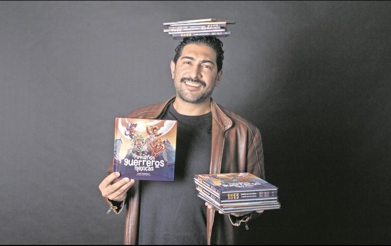 Ianis Guerrero presenta “Pequeños guerreros mexicas”, su primer libro infantil inspirado en las raíces culturales del México antiguo. ESPECIAL