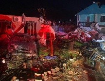 Río Bonito do Iguaçu, donde fueron reportadas cuatro víctimas mortales, y Guarapuava, con un muerto, fueron las ciudades más afectadas por el fenómeno. EFE/ Departamento De Bomberos Del Estado De Paraná