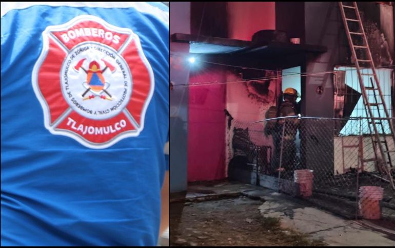 El área fue acordonada por oficiales de la Comisaría de la Policía Preventiva Municipal de Tlajomulco. ESPECIAL