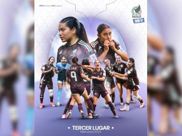 México consiguió su segunda mejor actuación en un Mundial Sub-17 Femenino al concluir en el tercer lugar. X / @Miseleccionfem