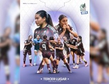 México consiguió su segunda mejor actuación en un Mundial Sub-17 Femenino al concluir en el tercer lugar. X / @Miseleccionfem