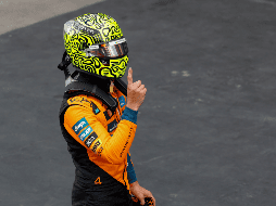 El McLaren del piloto británico respondió a la perfección, consolidando un fin de semana redondo que lo mantiene como firme contendiente al título. EFE / S. Moreira