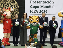 La Presidenta Claudia Sheinbaum Pardo encabezó la presentación de la Copa FIFA 2026 en el Complejo Cultural Los Pinos. SUN / B. Fregoso