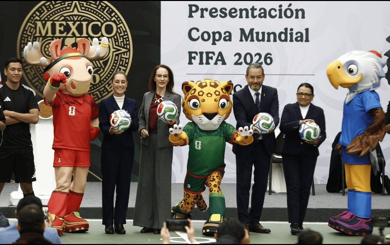 El Gobierno de México señala que la Copa Mundial FIFA 2026 es una oportunidad para mostrar la grandeza de México. SUN / B. Fregoso