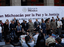 Especialistas en seguridad avalaron el Plan Michoacán, sin embargo, consideran que también es una reacción a las manifestaciones por el asesinato del alcalde de Uruapan, Carlos Manzo. EFE/ ARCHIVO