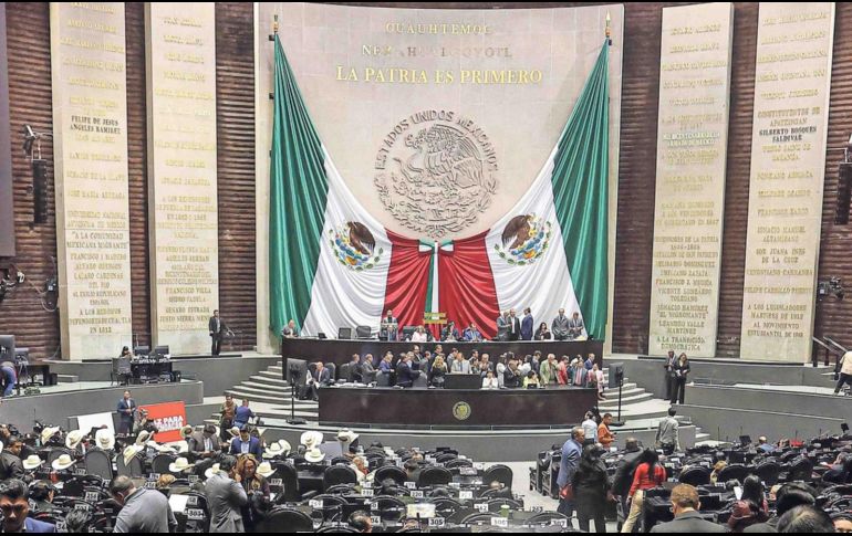 Cámara de Diputados. Leonel Godoy anunció que se pospuso la sesión donde se dictaminaría la reforma sobre la revocación de mandato presidencial. SUN