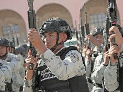 Elementos de la Guardia Nacional participan en los operativos y resguardos vinculados al caso de Uruapan. EFE