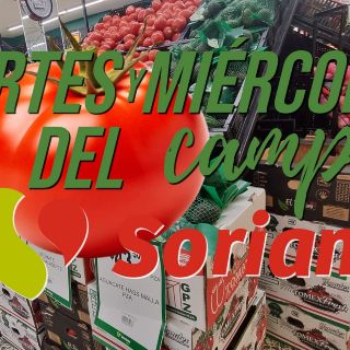 Martes y Miércoles del Campo en Soriana: Estas son las ofertas de hoy y mañana