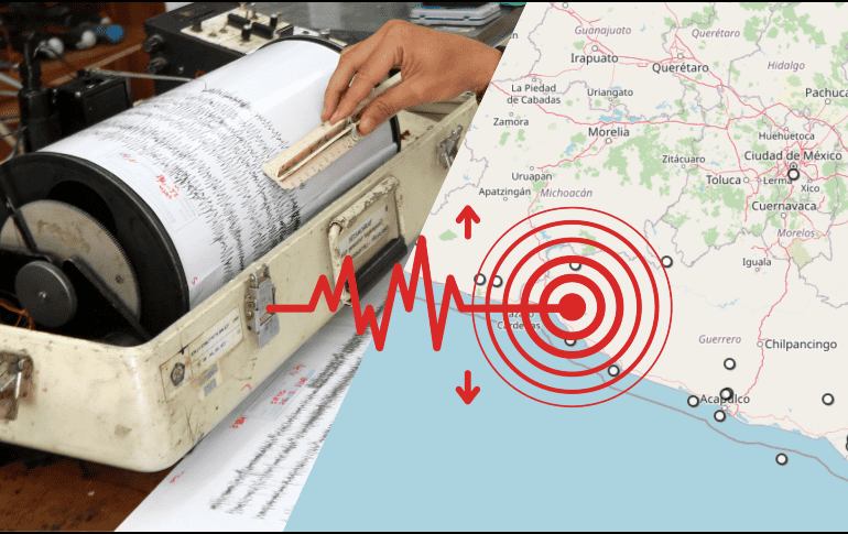 Durante las primeras horas del 11 de noviembre, se presentó actividad sísmica en Guerrero. EFE / ARCHIVO / ESPECIAL / Sistema Sismológico Nacional