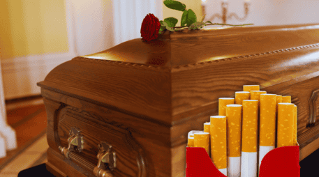 Médicos recomiendan a la población evitar el consumo de tabaco y buscar ayuda profesional ante signos de dependencia. ESPECIAL / CANVA