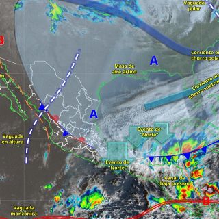 Frente frío 14 ya tiene fecha de entrada a México; estados afectados