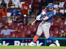 Julián Ornelas conectó un jonrón por el central en la primera entrada. CORTESÍA/ Charros de Jalisco