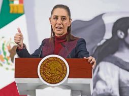 La Presidenta Claudia Sheinbaum destacó que la revocación de mandato debe analizarse con seriedad y no aprobarse “al vapor” en el Congreso. EL UNIVERSAL