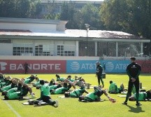 El equipo nacional mexicano, durante la concentración en el Centro de Alto Rendimiento. ESPECIAL / Selección Mexicana