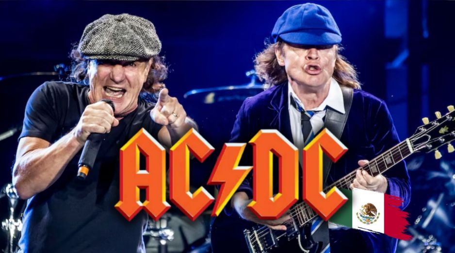 Con esta serie de presentaciones, AC/DC reafirma su estatus como leyenda del rock, ofreciendo a los fanáticos mexicanos una oportunidad única de revivir himnos como Back in Black. EFE/Emilio Naranjo