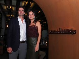 Rodrigo Hecht y Natalia Álvarez. GENTE BIEN JALISCO / Inauguración oficial del restaurante Bernos