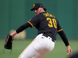 Skenes fue Novato del Año en 2024, esta vez fue el mejor lanzador la Liga Nacional. AP/G. Puskar