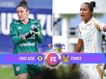 Tigres visitará al sorprendente Cruz Azul en un duelo de expectativas en la semifinal del torneo Apertura 2025. ESPECIAL / IMAGO7 y CANVA