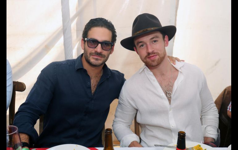 Álvaro Morales y Santiago Ayala. GENTE BIEN JALISCO / C. Jimeno