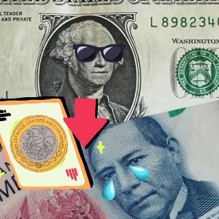 Peso mexicano, ligeramente encarecido frente al dólar este 14 de noviembre