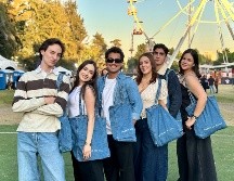 Julio René, Jaquie Valdez, Juan Montes de Oca, Fernanda Lozano, Francisco Arrieta y Dulce Orozco. GENTE BIEN JALISCO / American Eagle presente en Corona Capital Sessions Guadalajara