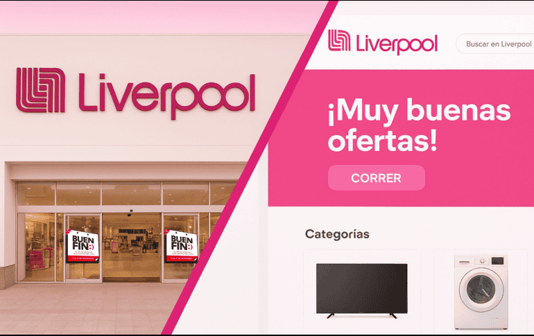 Liverpool busca posicionarse nuevamente como uno de los principales destinos de compras durante el Buen Fin. ESPECIAL