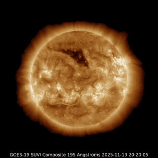 El nivel de alerta por la tormenta solar disminuye a "leve" y continuará hasta el lunes