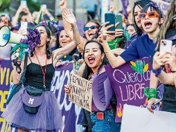 Una marcha de jóvenes refleja el nuevo modelo de activismo de la Generación Z, entre calles y plataformas digitales. EL INFORMADOR/ Archivo
