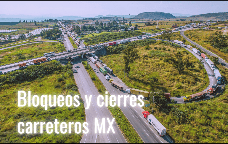 Te compartimos el breve reporte de bloqueos y cierres carreteros en caminos de México, de acuerdo a lo que reporta Capufe este 15 de noviembre. EL INFORMADOR / ARCHIVO