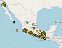 Sismos en México En Vivo este 16 de noviembre de 2025. ESPECIAL / SSN