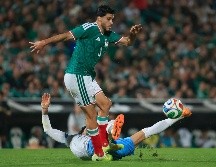 Raúl Jiménez se molestó por la reacción de los mexicanos en el Estadio Corona contra el portero del Tri, Raúl Rangel. Imago7 / ARCHIVO