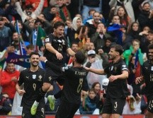 El encuentro estuvo marcado por el dominio absoluto del conjunto portugués. EFE/E. SILVA