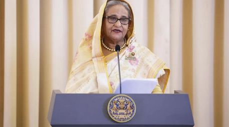 Justo después de la lectura de la sentencia, los asistentes a la sala del tribunal en Daca lanzaron vítores y mostraron su entusiasmo. EFE / ARCHIVO