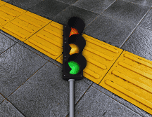 Para mejorar la accesibilidad urbana, mencionó que se requiere la instalación de semáforos sonoros y señales podotáctiles. ESPECIAL / CANVA