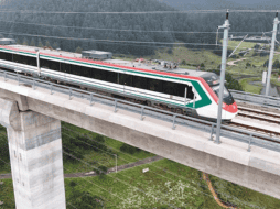 De acuerdo con la Secretaría de Infraestructura, Comunicaciones y Transportes (SICT), actualmente el tren se encuentra en fase de pruebas. ESPECIAL/Gobierno de México