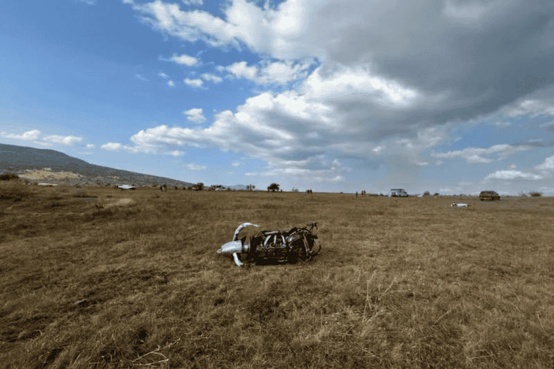El piloto intentó realizar un aterrizaje de emergencia en Uruapan, aunque la aeronave terminó cayendo. ESPECIAL 
