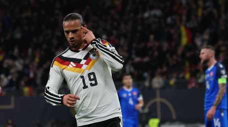 Leroy Sané fue el encargado de marcar dos goles para la victoria de los teutones. EFE/F. Singer