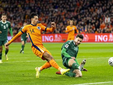 Tijjani Reijnders inició la goleada con anotación al minuto 16. EFE/K. Van Weel