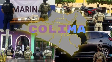 En estos operativos participó personal de la Semar, FGR, SSP Colima y DSP Manzanillo. ESPECIAL / X: @SEMAR_mx