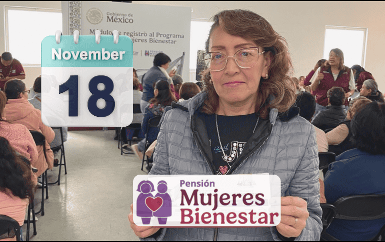 La Pensión Mujeres Bienestar tiene como objetivo brindar un apoyo económico a todas las mujeres de los 60 a los 64 años de edad. ESPECIAL / @apoyosbienestar