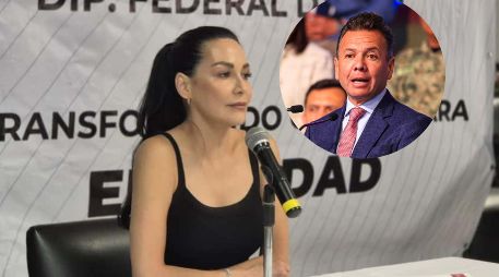 En rueda de prensa, la diputada Mery Pozos recordó los resultados del proceso de aprobación del PEF en la Cámara de Diputados. EL INFORMADOR / R. BOBADILLA / ARCHIVO