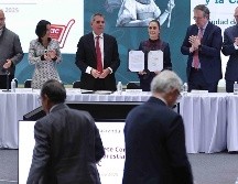 Se trata del tercer convenio que la presidenta Claudia Sheinbaum establece con productores y distribuidores. SUN/Berenice Fregoso